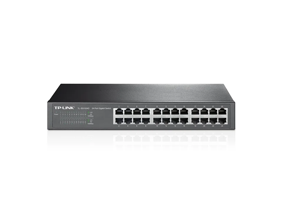 TL-SG1024D Switch 24P Gigabit Tp-Link Desktop (0620)