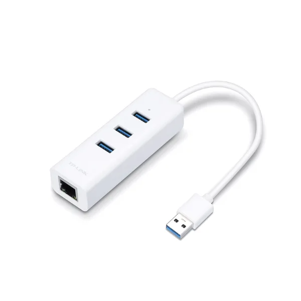 UE330 Adap USB 3.0 a Ethernet Gigabit RJ45 + Minihub (4553)