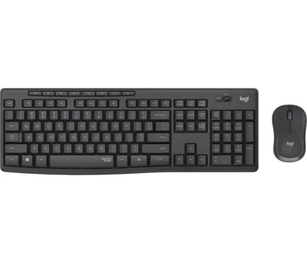 Teclado+Mouse Logitech Wir MK295 Silent Blk 920-009792
