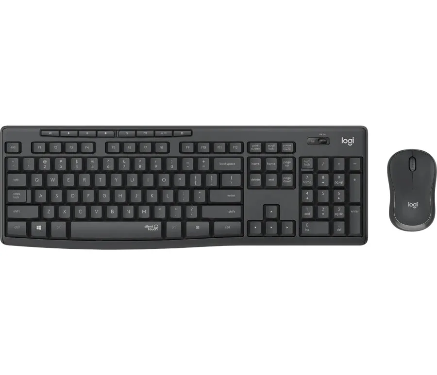 Teclado+Mouse Logitech Wir MK295 Silent Blk 920-009792
