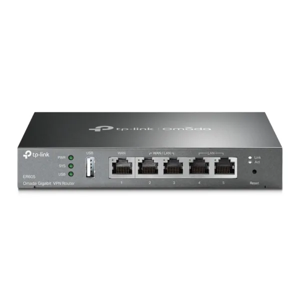 ER605 Router 5 ptos Multiwan Omada Gigabit VPN (1206)