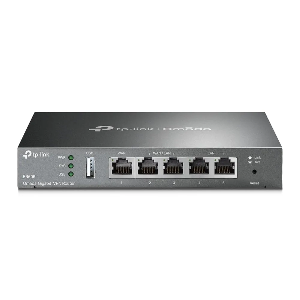 ER605 Router 5 ptos Multiwan Omada Gigabit VPN (1206)
