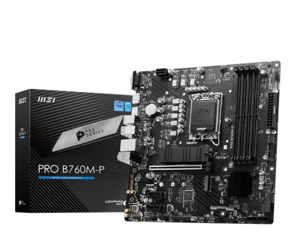 Mother MSI PRO B760M-P DDR5 1700 (12va/13va/14va Gen) (6578)