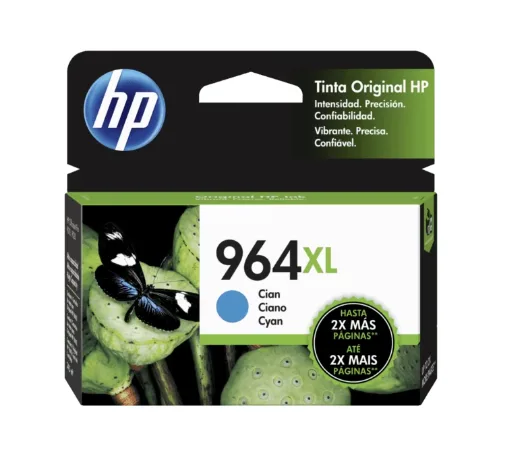 3JA54AL HP 964XL Cyan Original Ink Cartridge (8048)