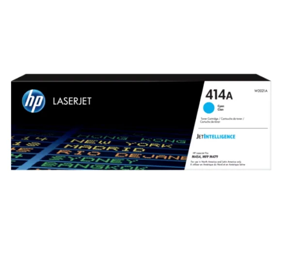 W2021A HP 414A Cyan LaserJet Toner Cartridge (6276)