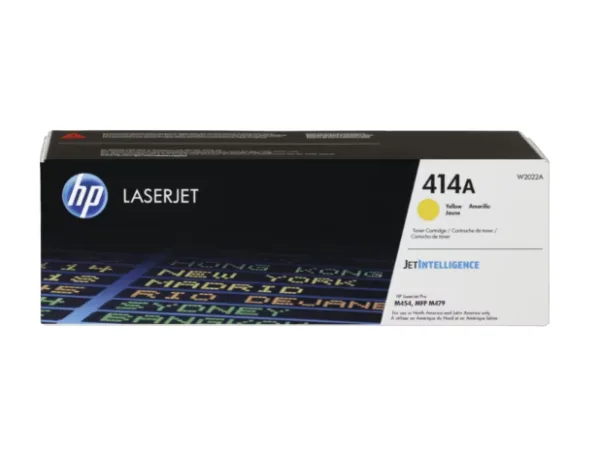 W2022A HP 414A Yellow LaserJet Toner Cartridge (6283)