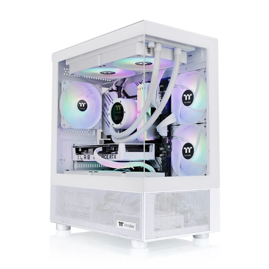 Gabinete TT View 170 Micro Chassis TG x2 Fan ARGB x3 Snow White (5349)