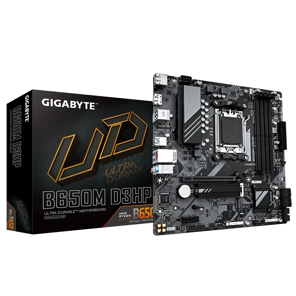 Mother Gigabyte B650M D3HP DDR5 AM5 (Serie 7000/8000) (7851)