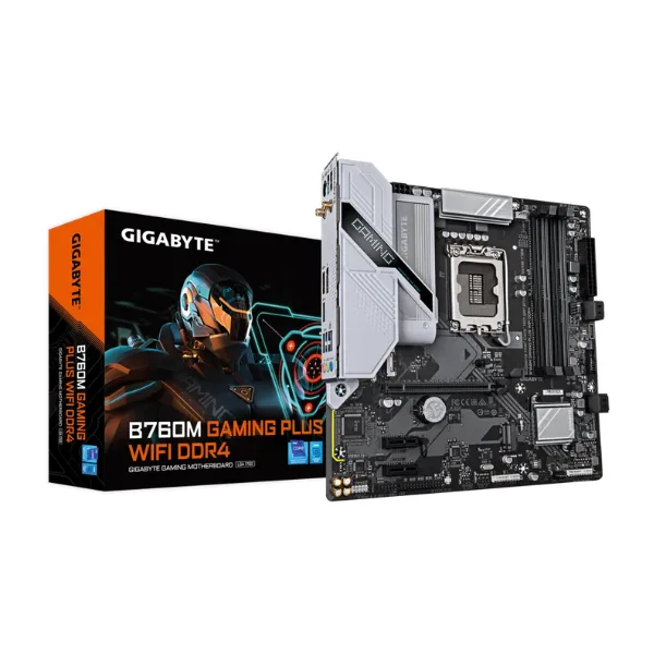 Mother Gigabyte B760M G P WIFI DDR4 1700 (12va/13va/14va Gen) (2855)