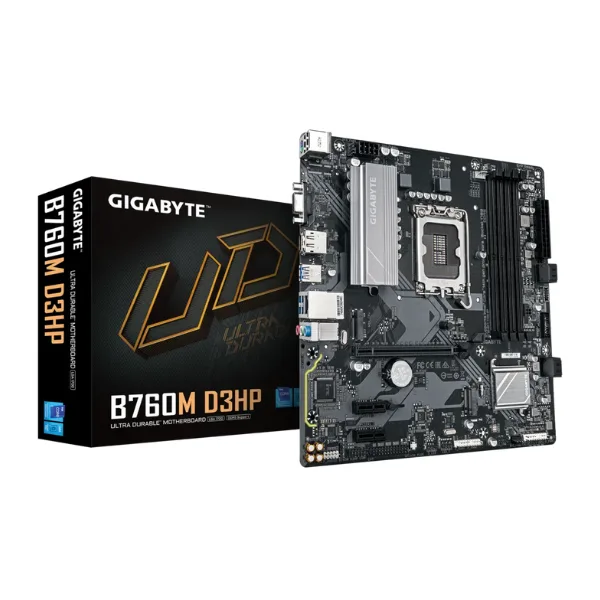 Mother Gigabyte B760M D3HP DDR5 1700 (12va/13va/14va Gen) (4347)