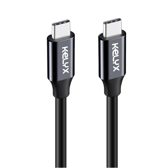 Cable Kelyx USB Type C a Type C 240W / 20Gbp - 4K ULTRA HD 1mt (7053)