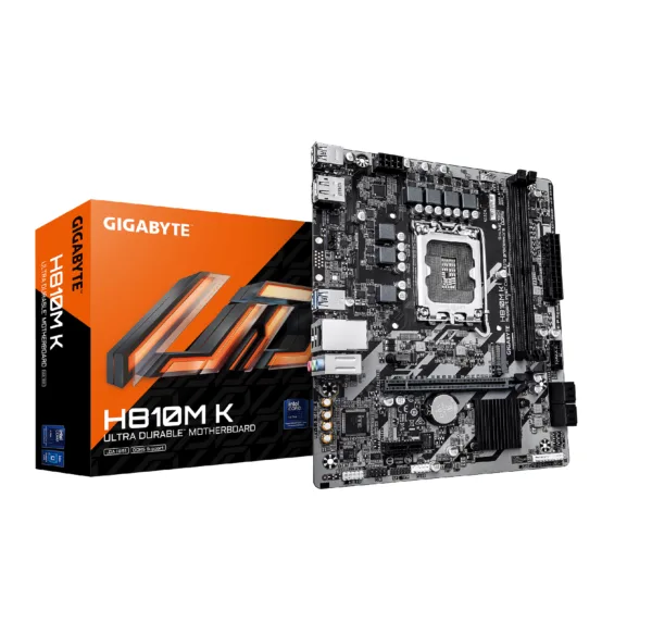 Mother Gigabyte H810M K DDR5 1851 (Serie Ultra) (8697)