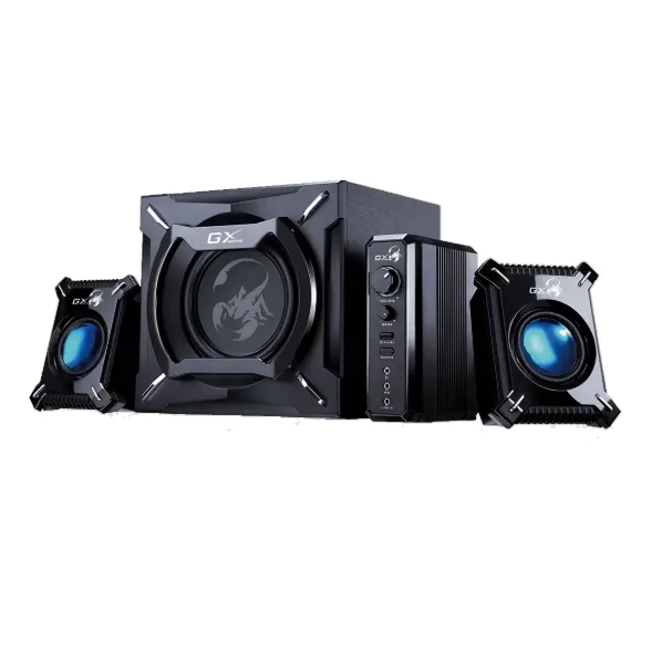 Parlantes GX/Genius SW-G2.1 2000 II JUKEBOX BLK 100-240V Gaming (2619)