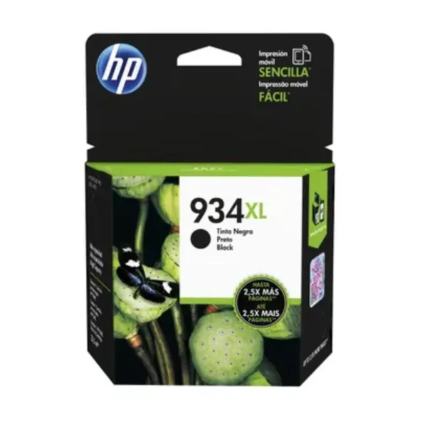 HP 934XL Black Ink Cartridge C2P23AL (4137)