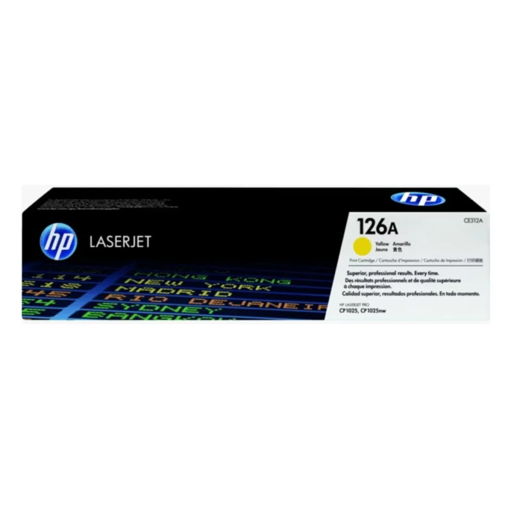 HP 126A Toner Amarillo CE312A (1142)