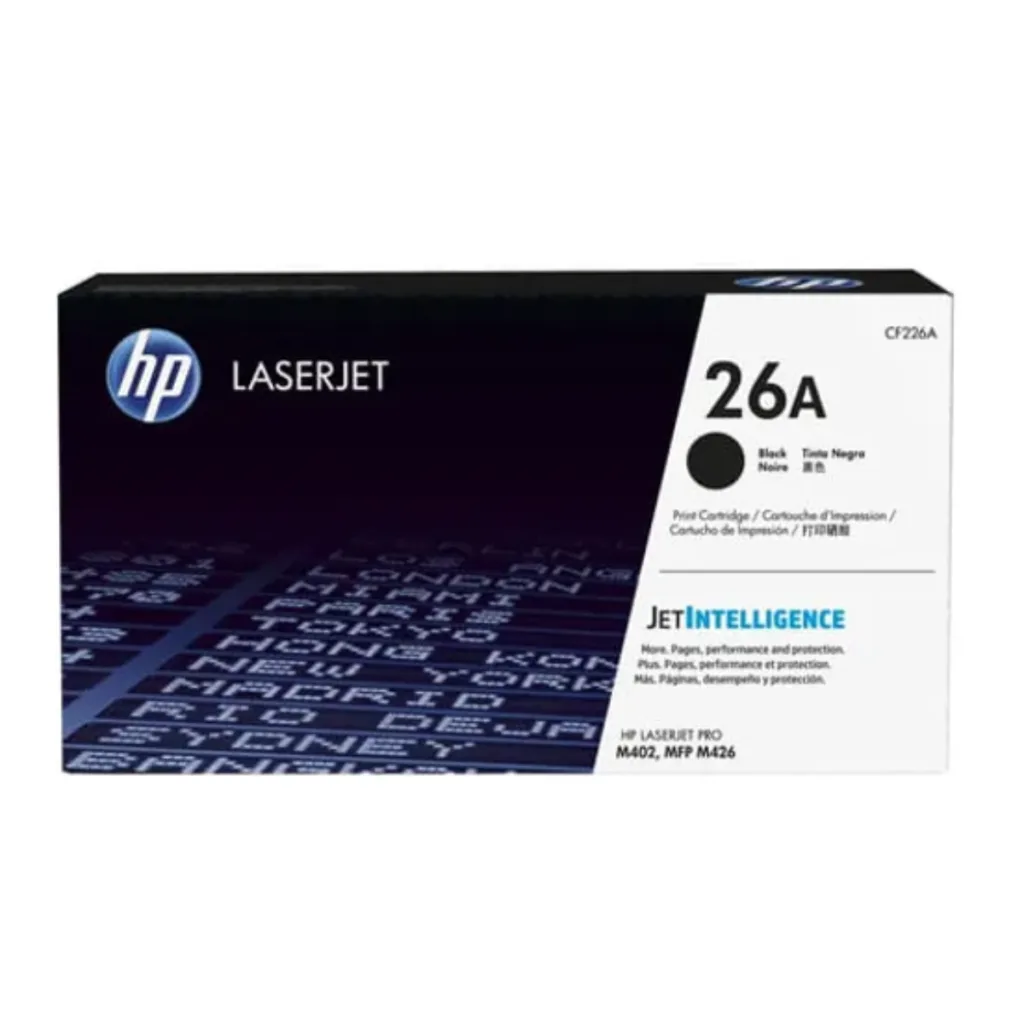 HP 26A Black LJ Toner Cartridge CF226A (4761)