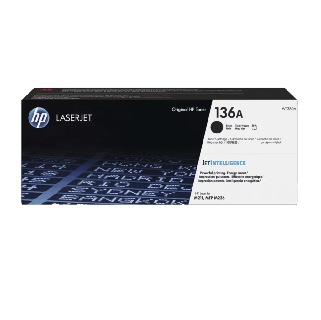 HP 136A Black LaserJet Toner W1360A (7290)