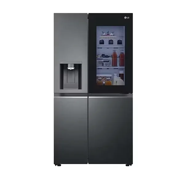 HELADERA LG GS77SXTC DOBLE PUERTA 768 Lts INSTAVIEW SMART INVERTER NEGRA (2810)