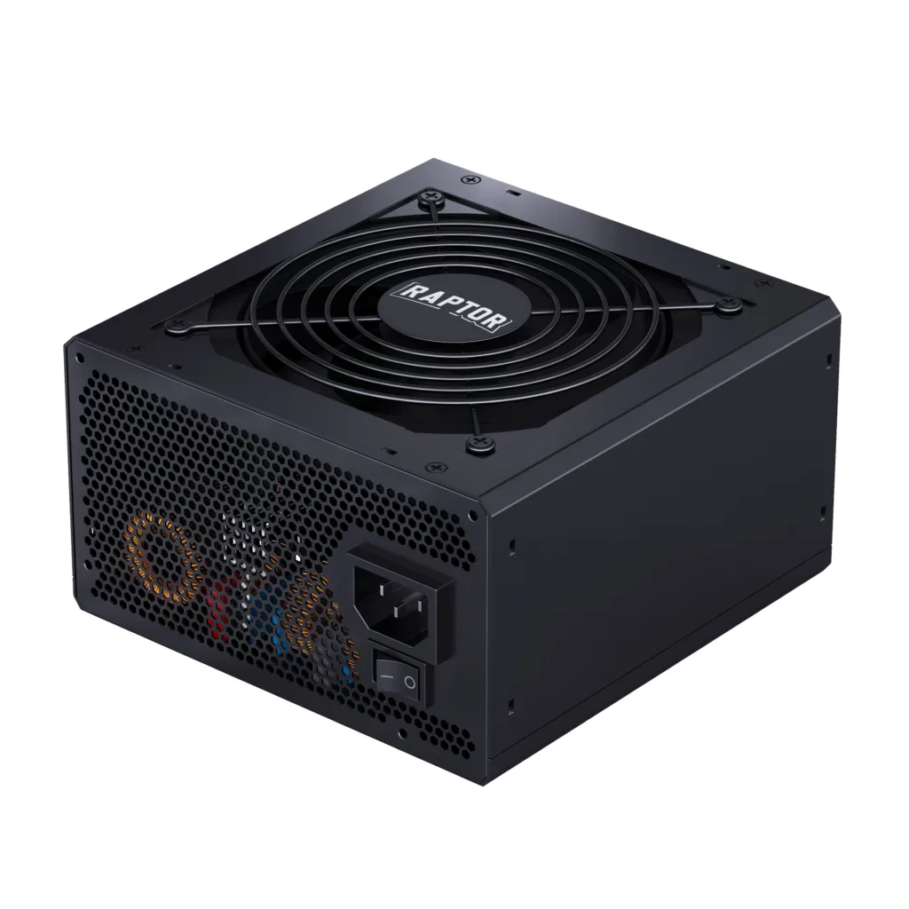 Fuente Raptor Volt 1000W 80 Plus Gold Full Modular PCIe 5.1 Negra (7572)