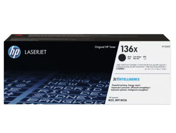HP 136X Black LaserJet Toner (7306)
