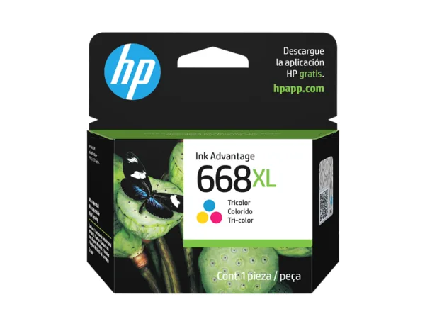 7FP38VL HP 668XL Tri-Color Ink Cartridge (5886)