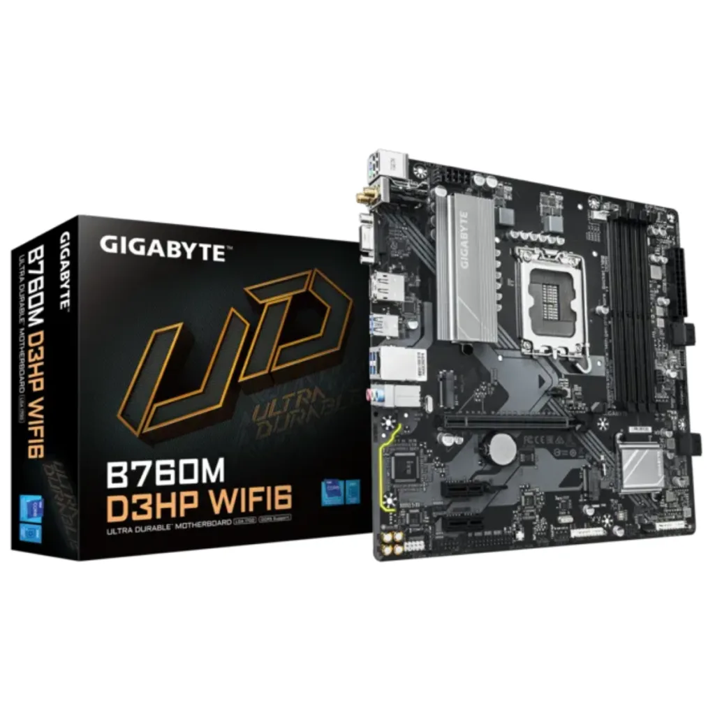 Mother Gigabyte B760M D3HP WIFI6 DDR5 1700 (12va/13va/14va Gen)(7638)