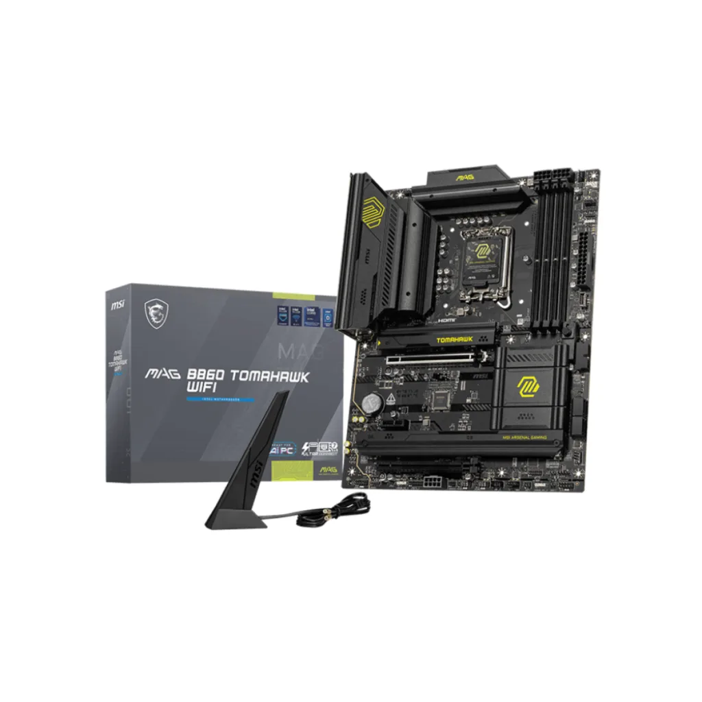 Mother MSI MAG B860 TOMAHAWK WIFI DDR5 1851 (Serie Ultra) (9642)