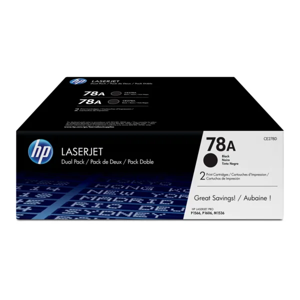 Tóner HP 78A Negro