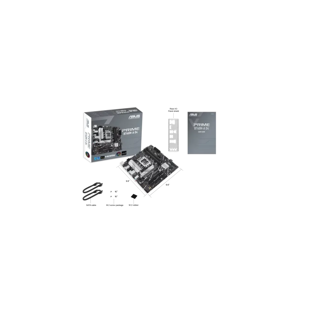 Motherboard ASUS PRIME B760M-A D4-CSM LGA1700 DDR4
