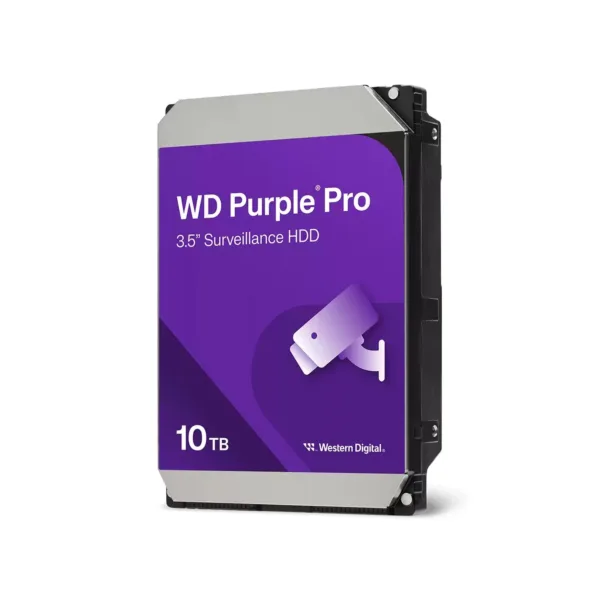 Disco Interno HDD WESTERN DIGITAL Purple PRO 10TB 3.5" SATA 3.0 7200rpm