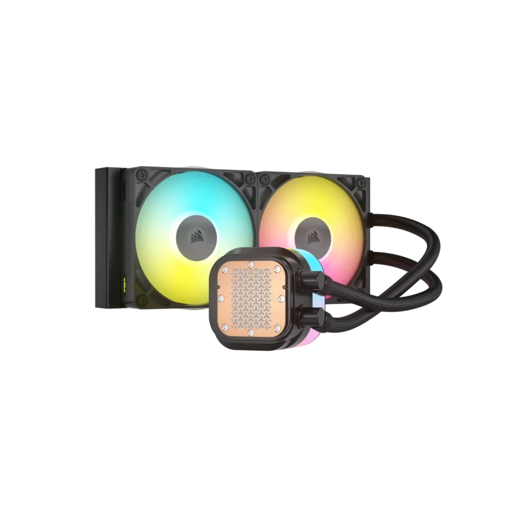 Liquid cooler CORSAIR iCUE LINK TITAN 240 RX RGB Negro