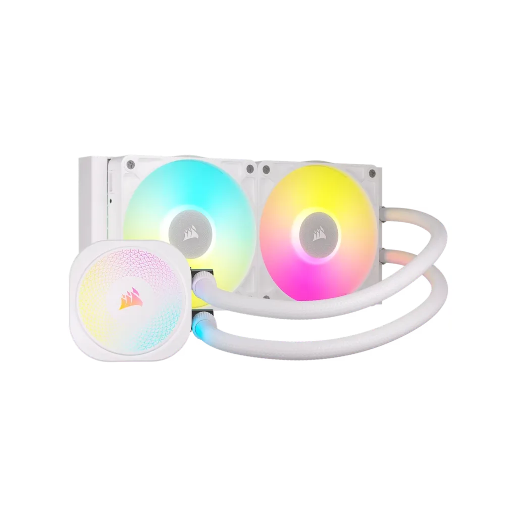 Liquid cooler CORSAIR iCUE LINK TITAN 240 RX RGB Blanco