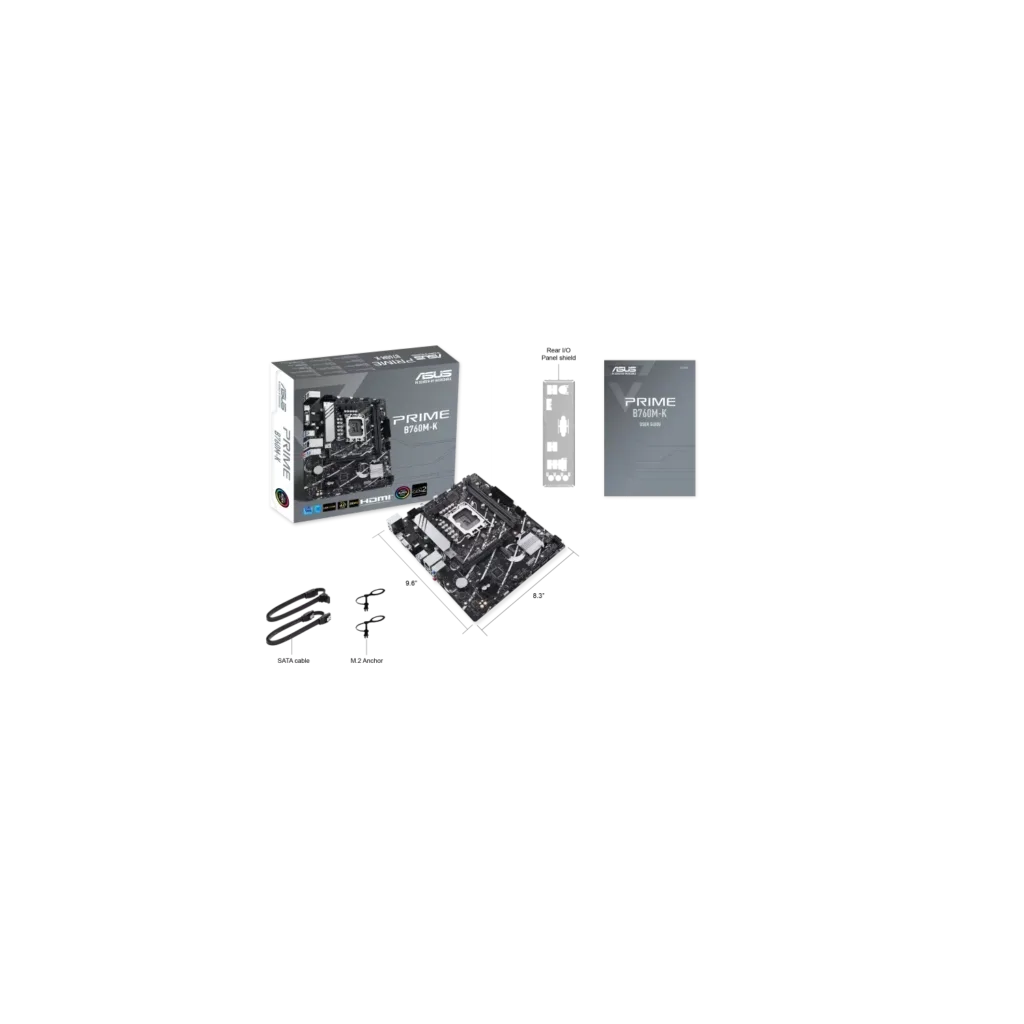 Motherboard ASUS PRIME B760M-K LGA 1700 DDR5