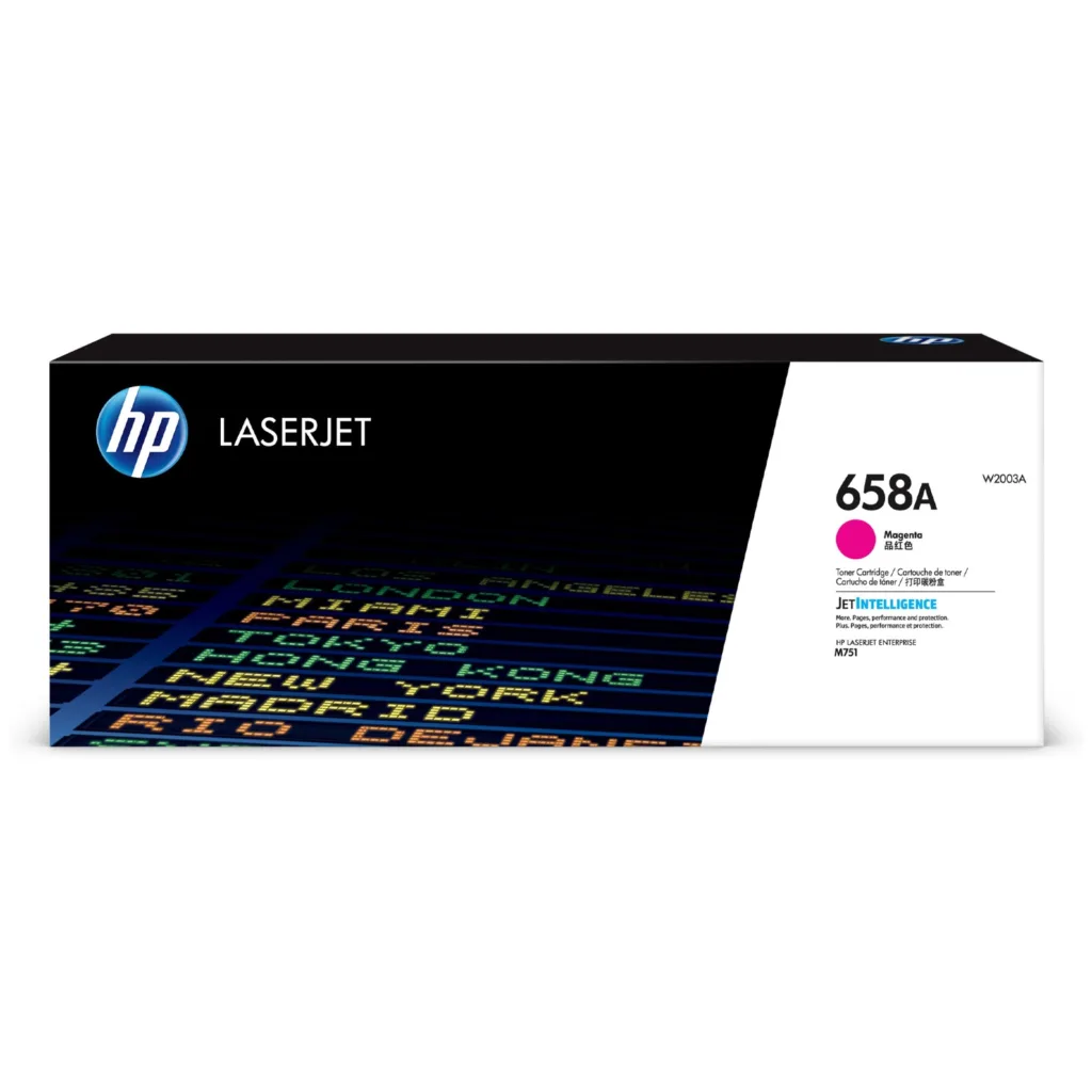 Tóner HP 658A Magenta