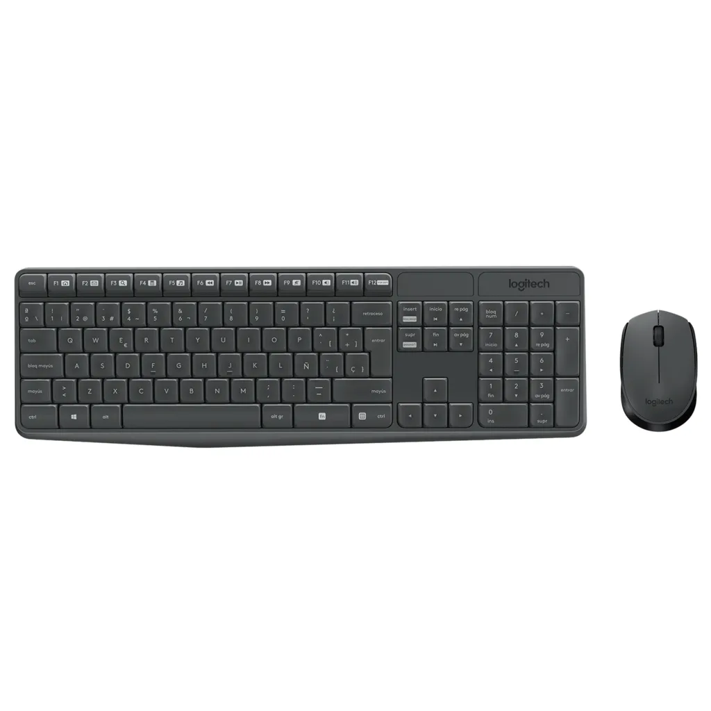 Combo Teclado y Mouse Inalámbrico LOGITECH MK235 Negro