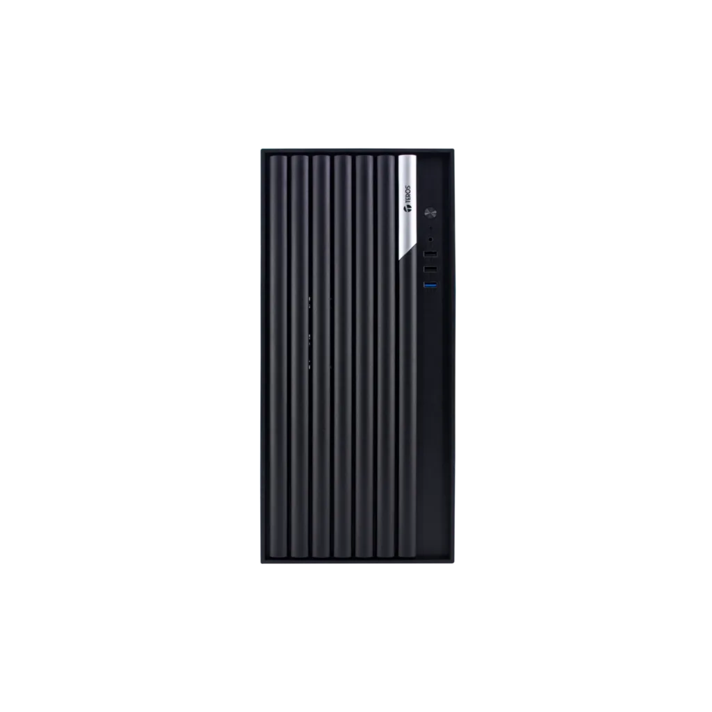 Gabinete Teros TE-1036S Mid Tower Fans 120cm c/Fuente 250W Black
