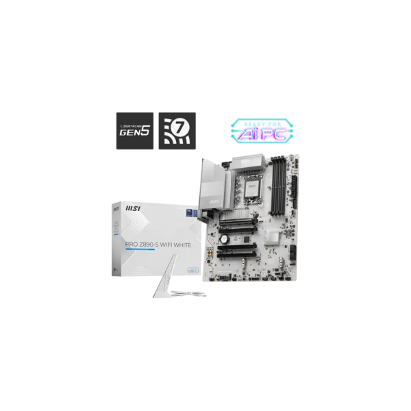 Motherboard MSI PRO Z890-S WIFI WHITE LGA1851 DDR5
