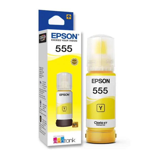 Botella de Tinta EPSON 555 Amarillo