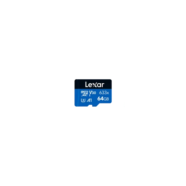 Tarjeta microSDXC Lexar 633x 64GB UHS-I C10 sin adaptador