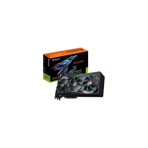 Placa de Video GIGABYTE AORUS GeForce RTX 5070 MASTER 12G