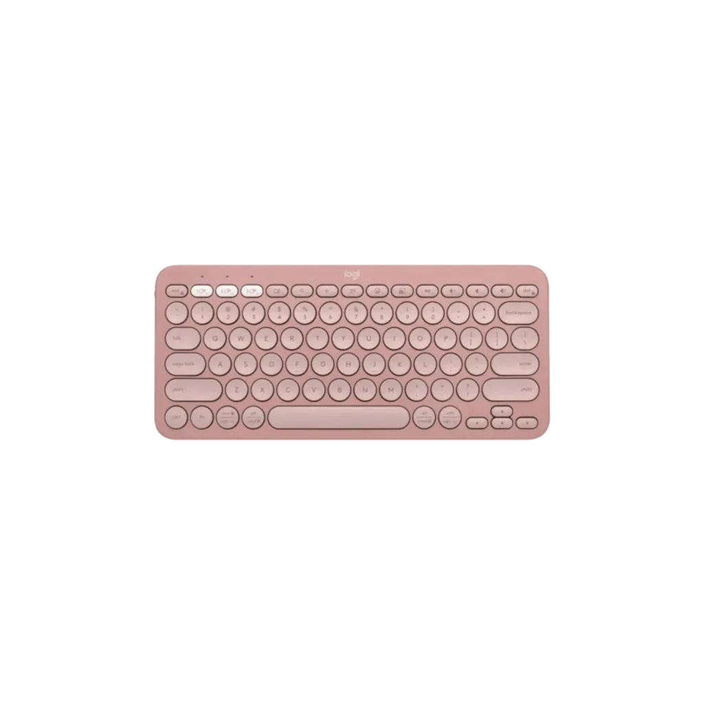 Teclado Inalámbrico Logitech Pebble 2 K380 Rosa