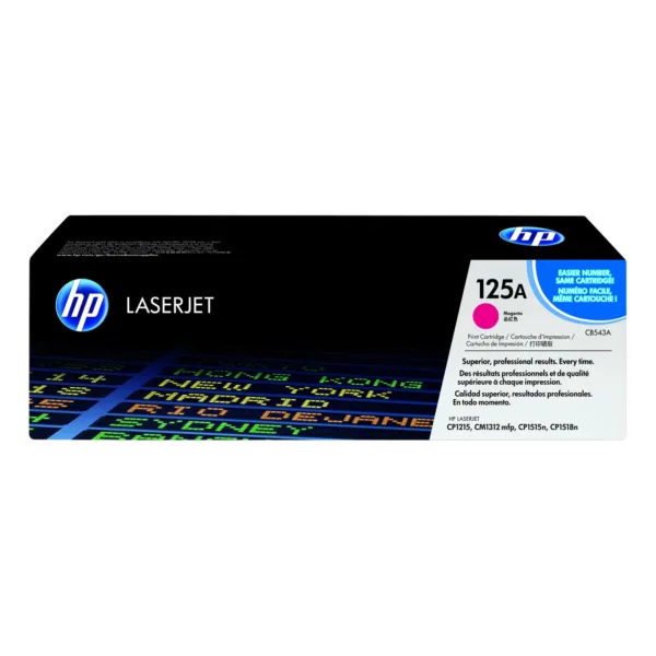 Tóner HP 125A Magenta