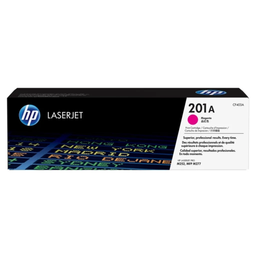 Tóner HP 201A Magenta