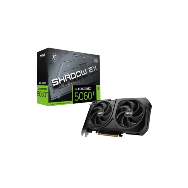 Placa de Video MSI NVIDIA GeForce RTX 5060 Ti 8G SHADOW 2
