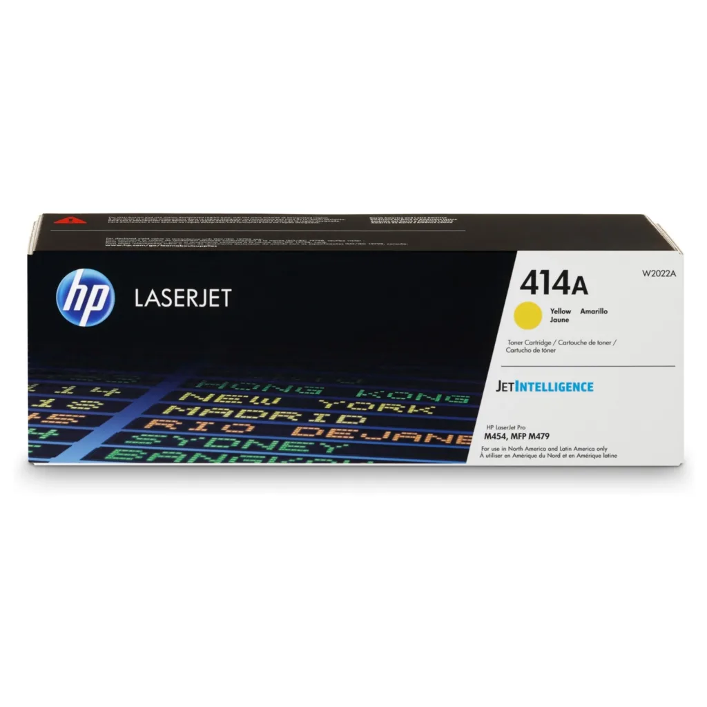 Tóner HP 414A Amarillo