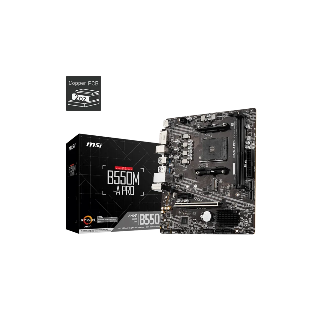 Motherboard MSI B550M-A PRO (AM4)