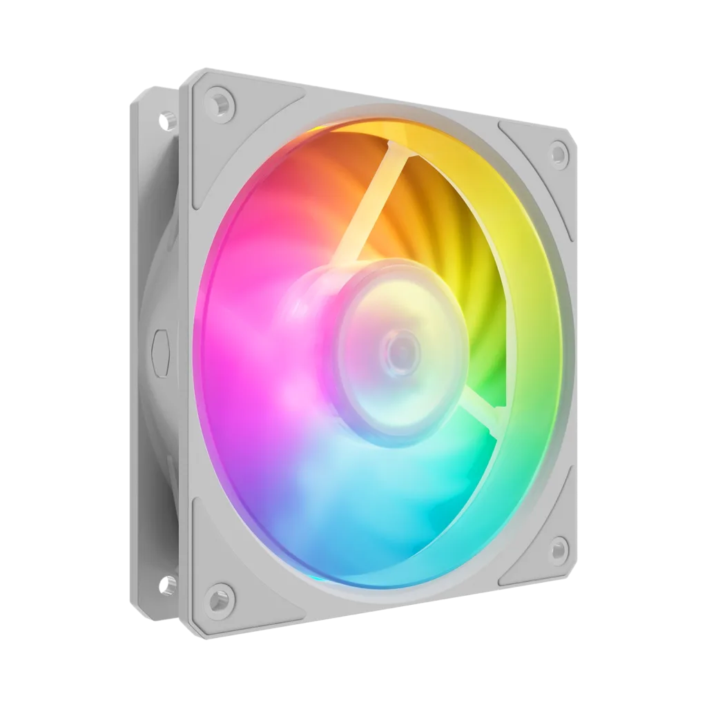 Fan Cooler Cooler Master Mobius 120P ARGB White Ed