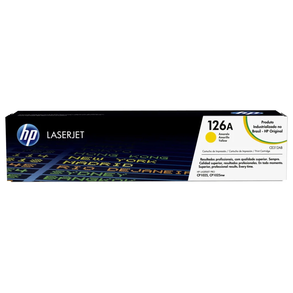 Tóner HP 126A Amarillo