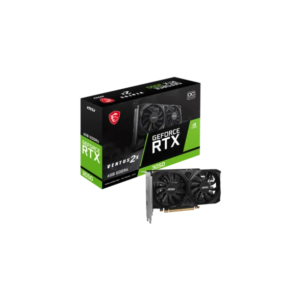 Placa de Video MSI NVIDIA RTX 3050 VENTUS 6G OC