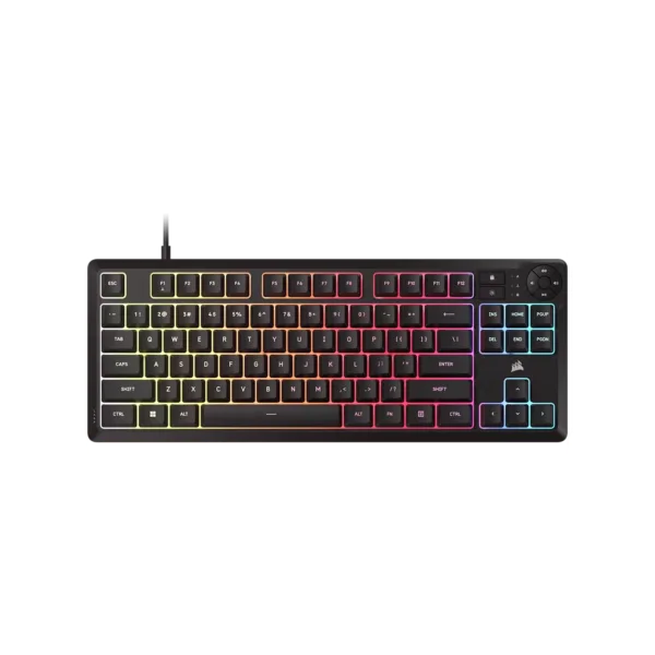 Teclado gamer CORSAIR K55 Core TKL RGB cableado